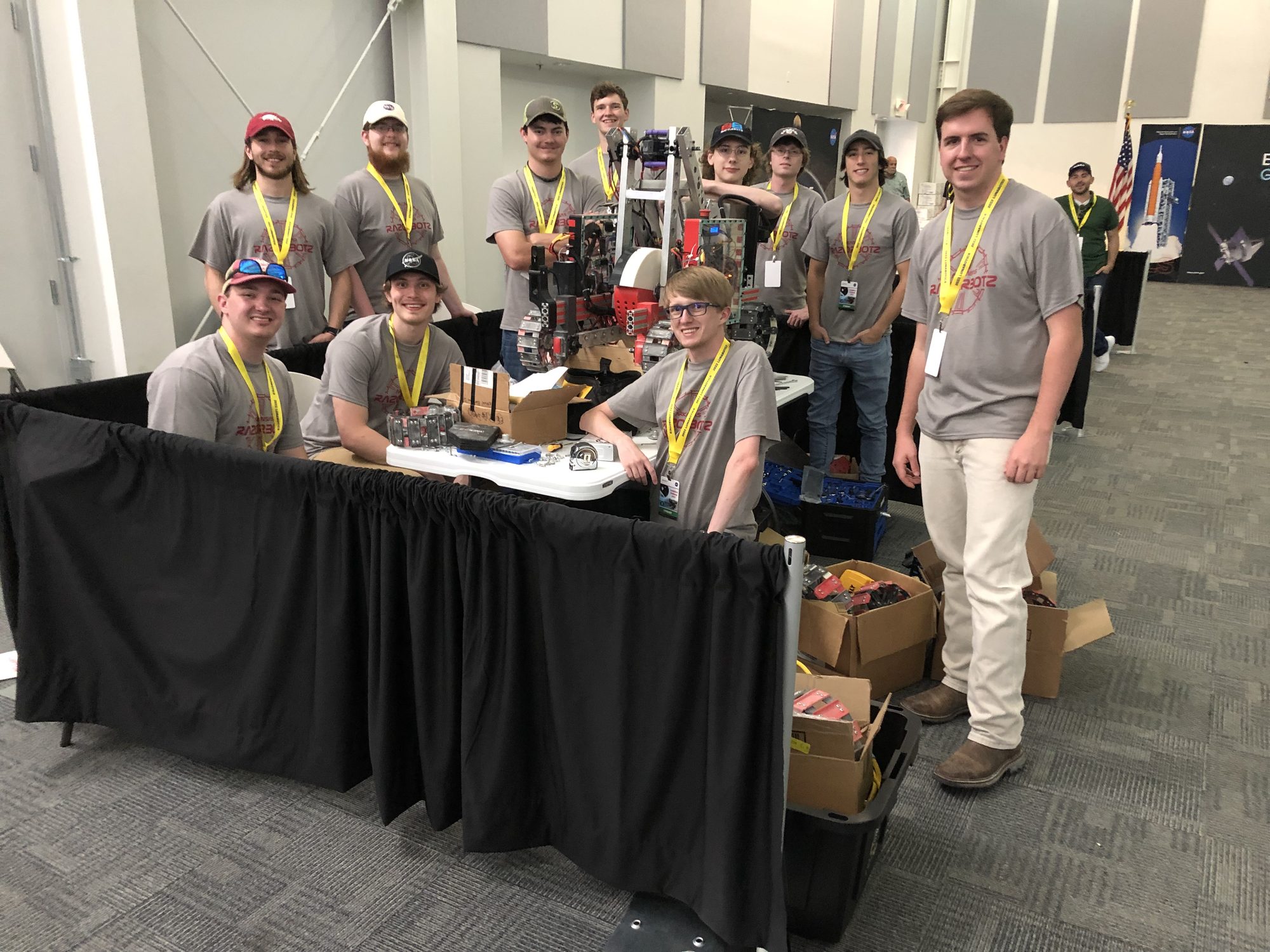 2022 team in the NASA robopits